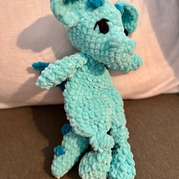 Crochet Dragon Lovey - Picture 5 of 5